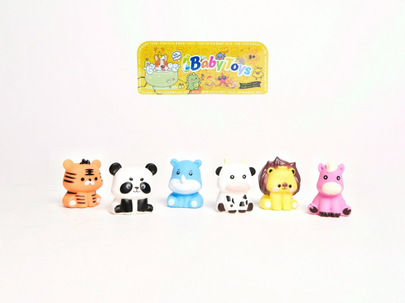 Vinyl Critters With Bb Whistles