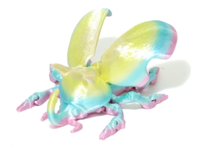 Rhinoceros Beetle - New 7.5Cm