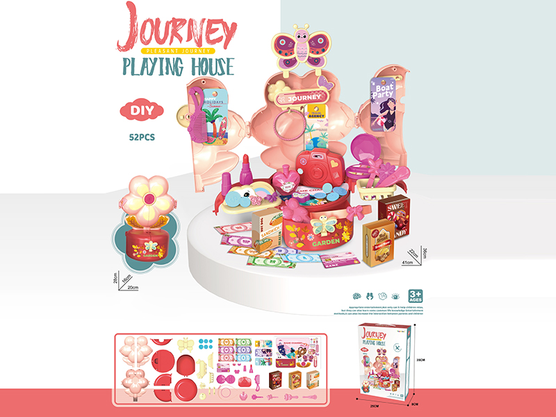 52PCS Tourism Flower Table