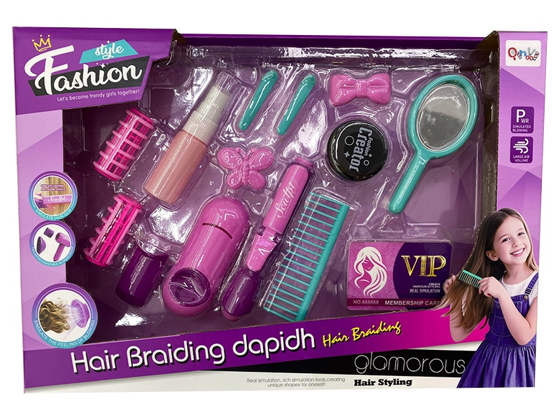Beauty Salon Hair Straightener Set(15PCS)