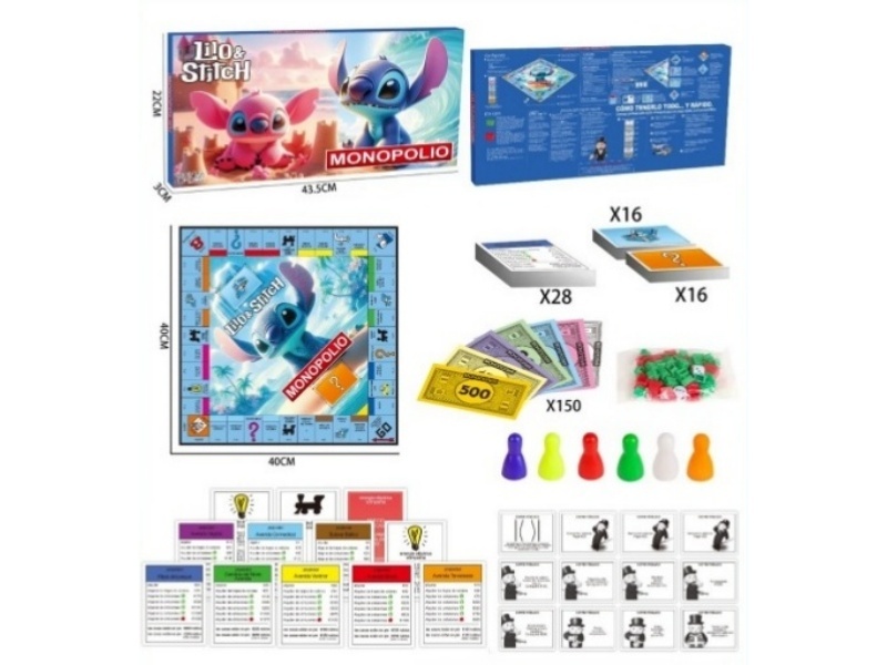 Spanish Wenshi Dizai Monopoly