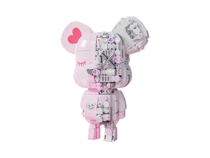 Building Blocks: Be@Rbrick Magnetic Magnet (Gold Powder)