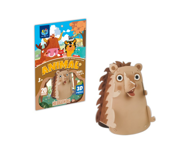 Dimensional Puzzle Hedgehog