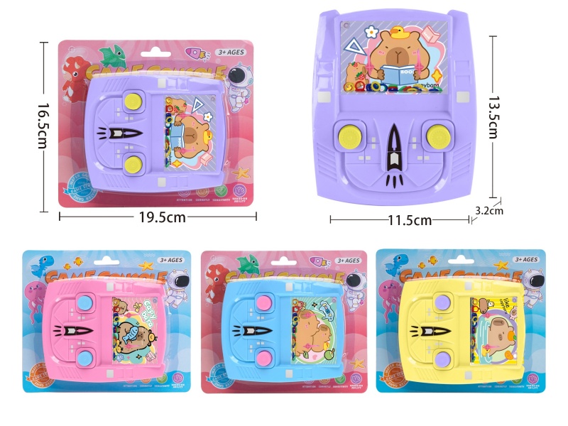 Capybara Pattern Water Game Toy