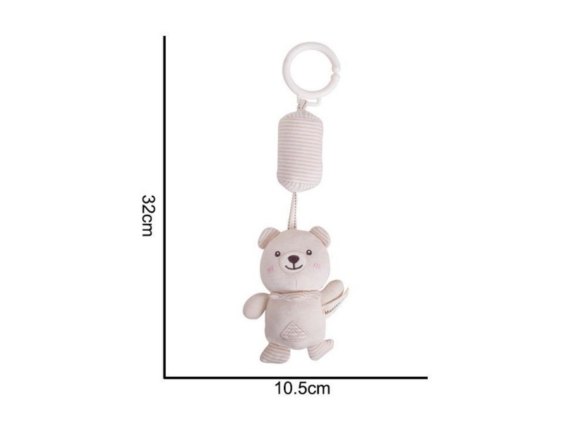 Plush Wind Chime Bear Pendant