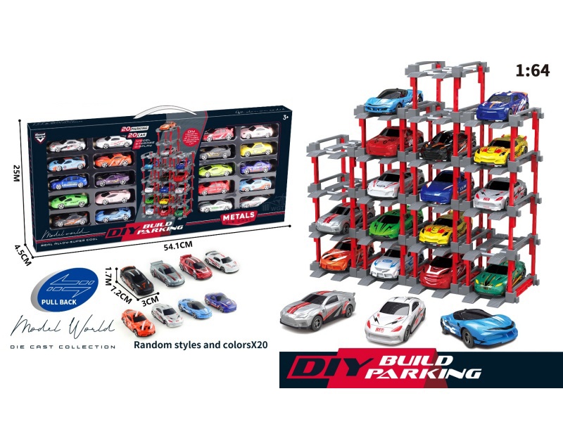 1: 64. Sliding Alloy Car