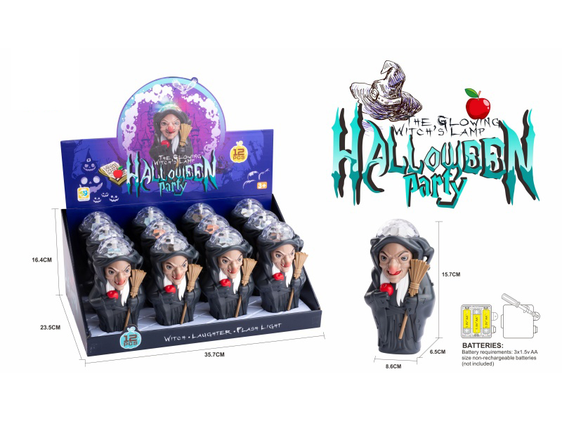 Witch Flash Sticks(With Music)12pcs