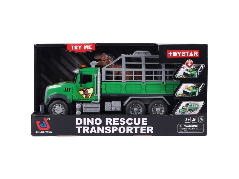 1:14 Inertial Dinosaur Car (Sound.) Lighting. Swinging. Multi-Functional