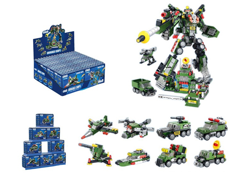 DIY Building Blocks - Armored Corps 8 In 2