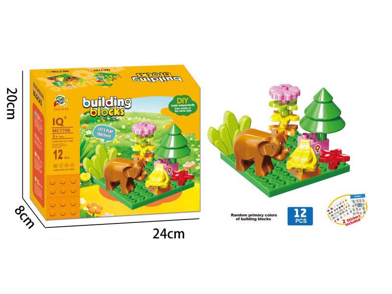 Jungle Building Block Animal Park