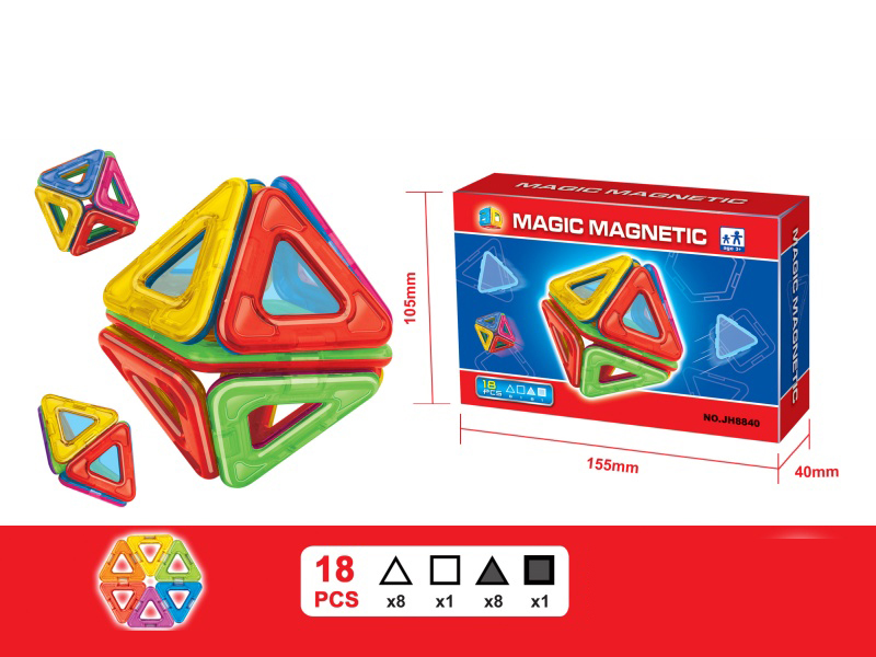 Magnetic Building Blocks(18pcs)