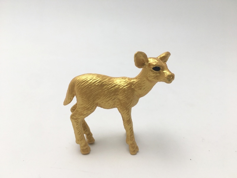 Golden Little White-Tailed Deer (Smooth Surface