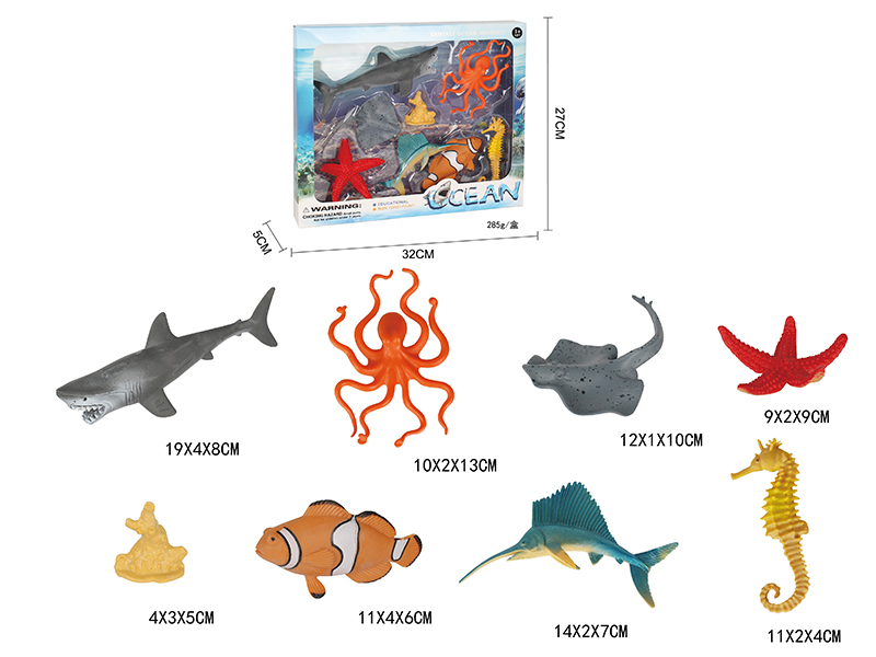 Sea Animal Set 6PCS