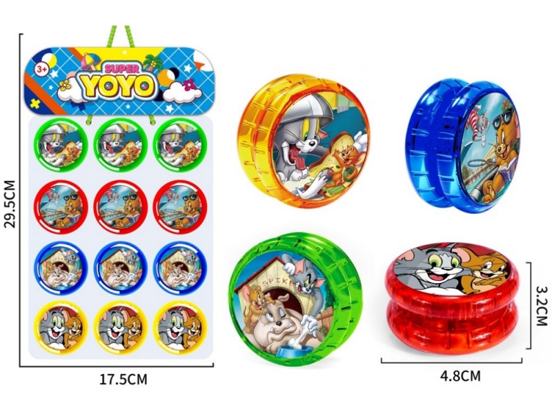 Cat And Mouse Yo-Yo (12Pcs)