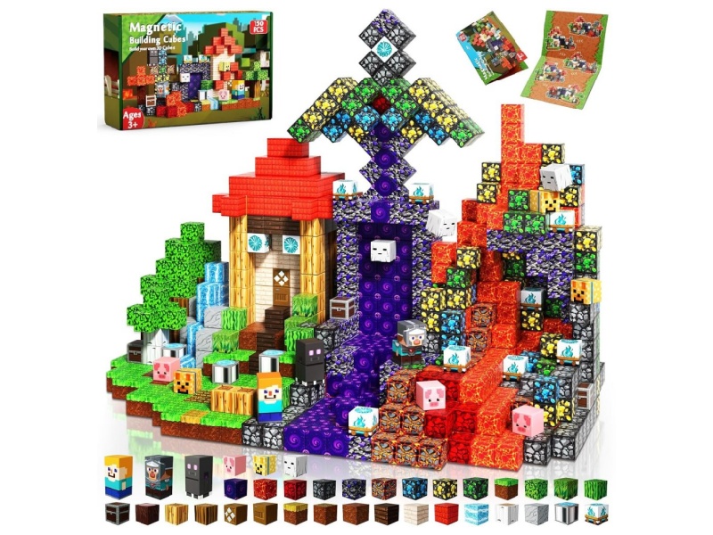 Hell Forest Magnetic Cube Building Blocks 150pcs