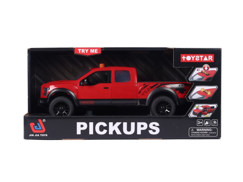 1:12 Inertial Simulation Pickup Truck (Sound, Light, Door Opening, Multi-Functionality)
