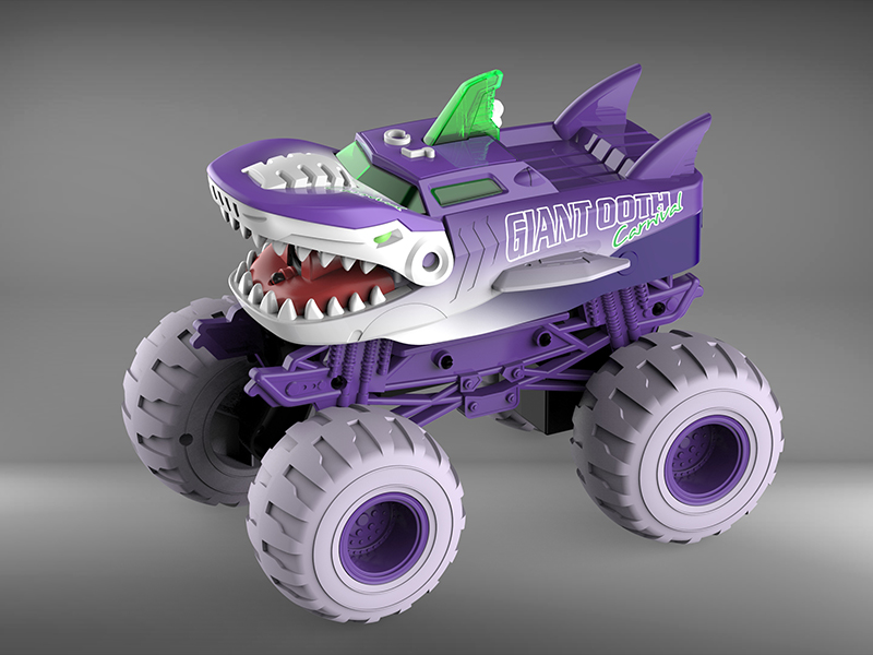 Shark Friction Car With Spray, Music