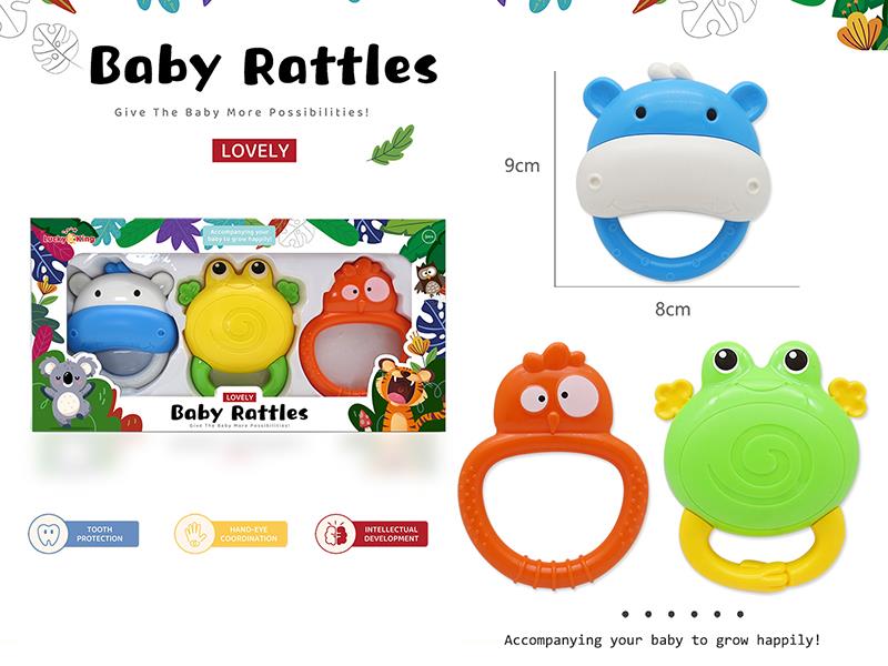 Baby Rattles 3pcs