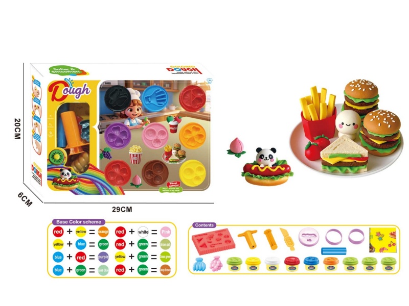 9-Piece Set - Colored Clay Series