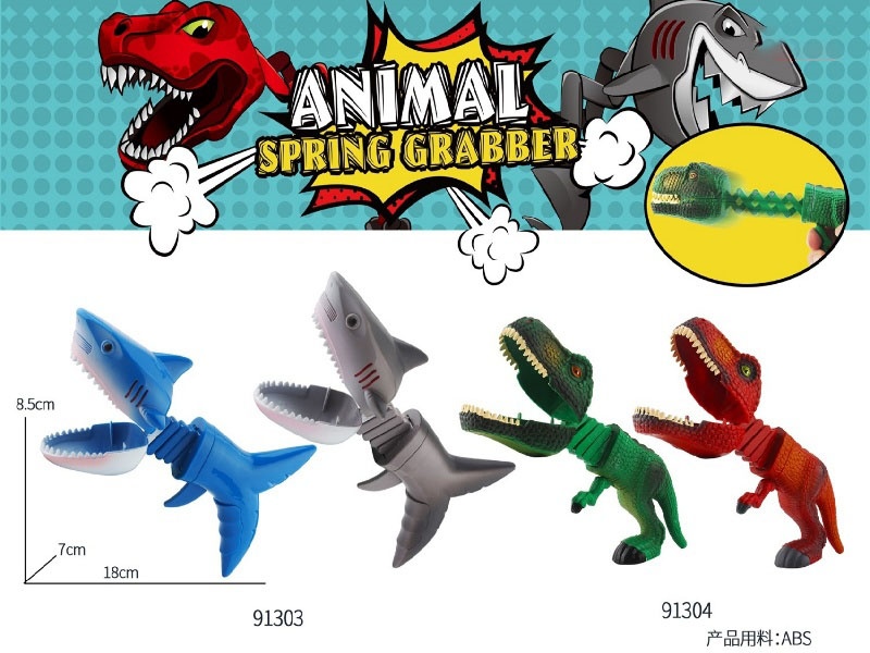 Animal Spring Clip - Shark