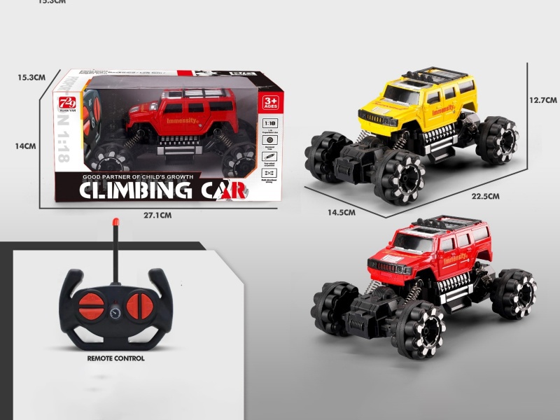 1:18 Simulation Remote Control Climbing Car