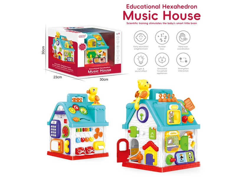 Educational Hexahedron Music House