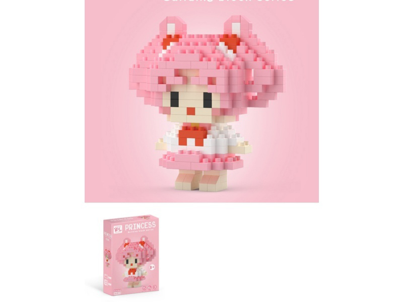 Cartoon Series - 260PCS Of Princess Rabbit Building Blocks