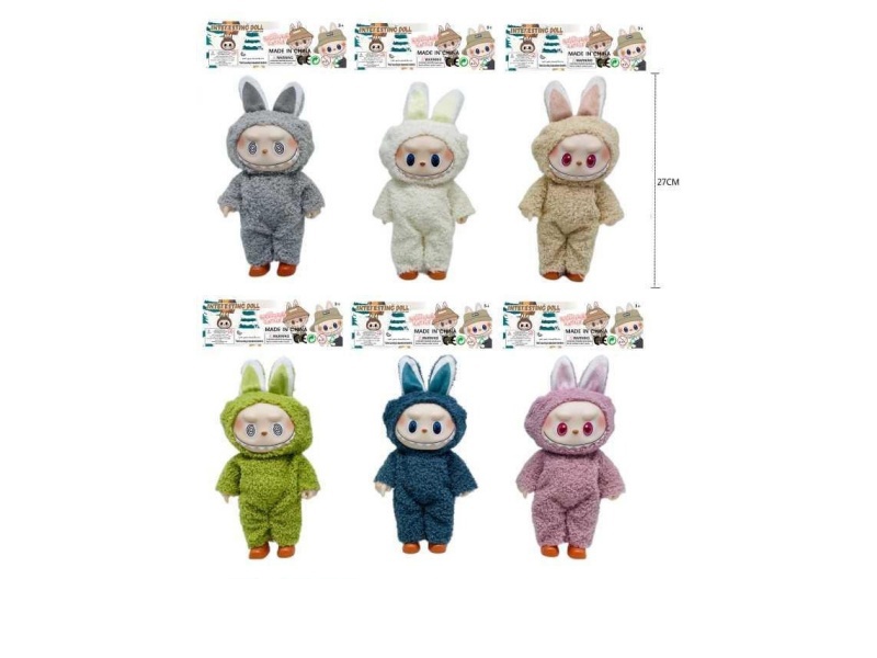 Rabbu Rubber Face Plush Doll