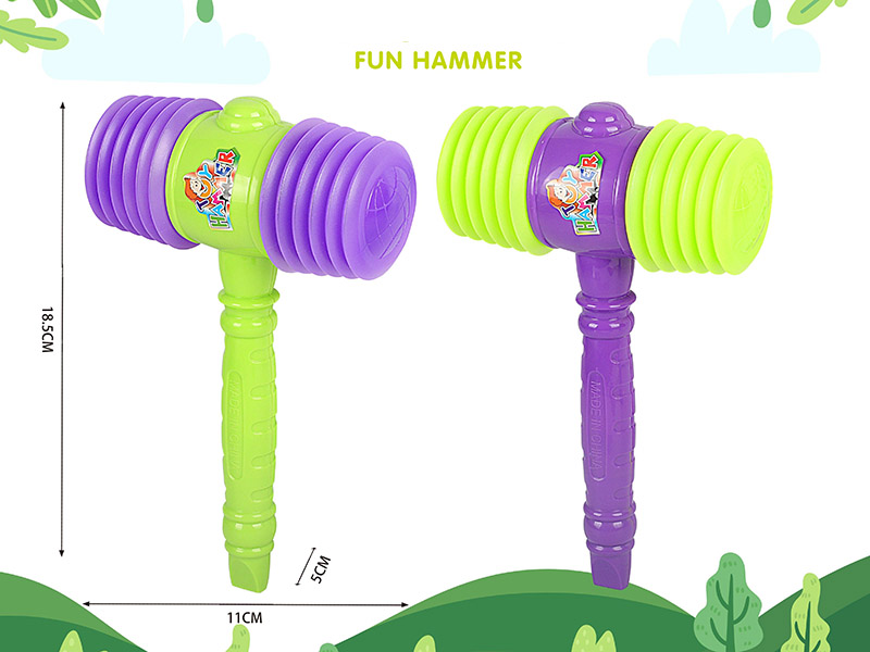Hammer Toy With Whistle