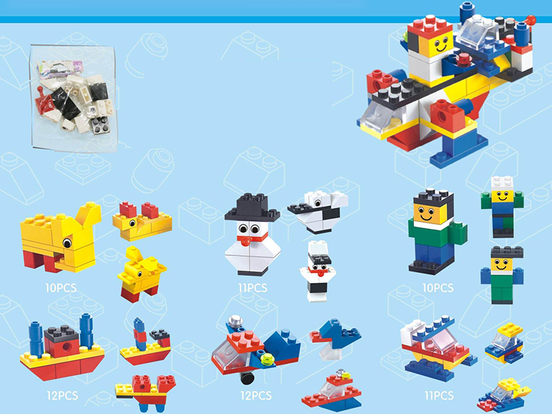 Small Particle Building Blocks