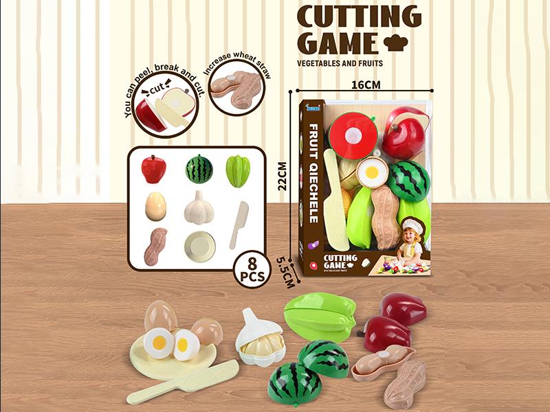 Cutting Fruit And Vegetable Set 8pcs