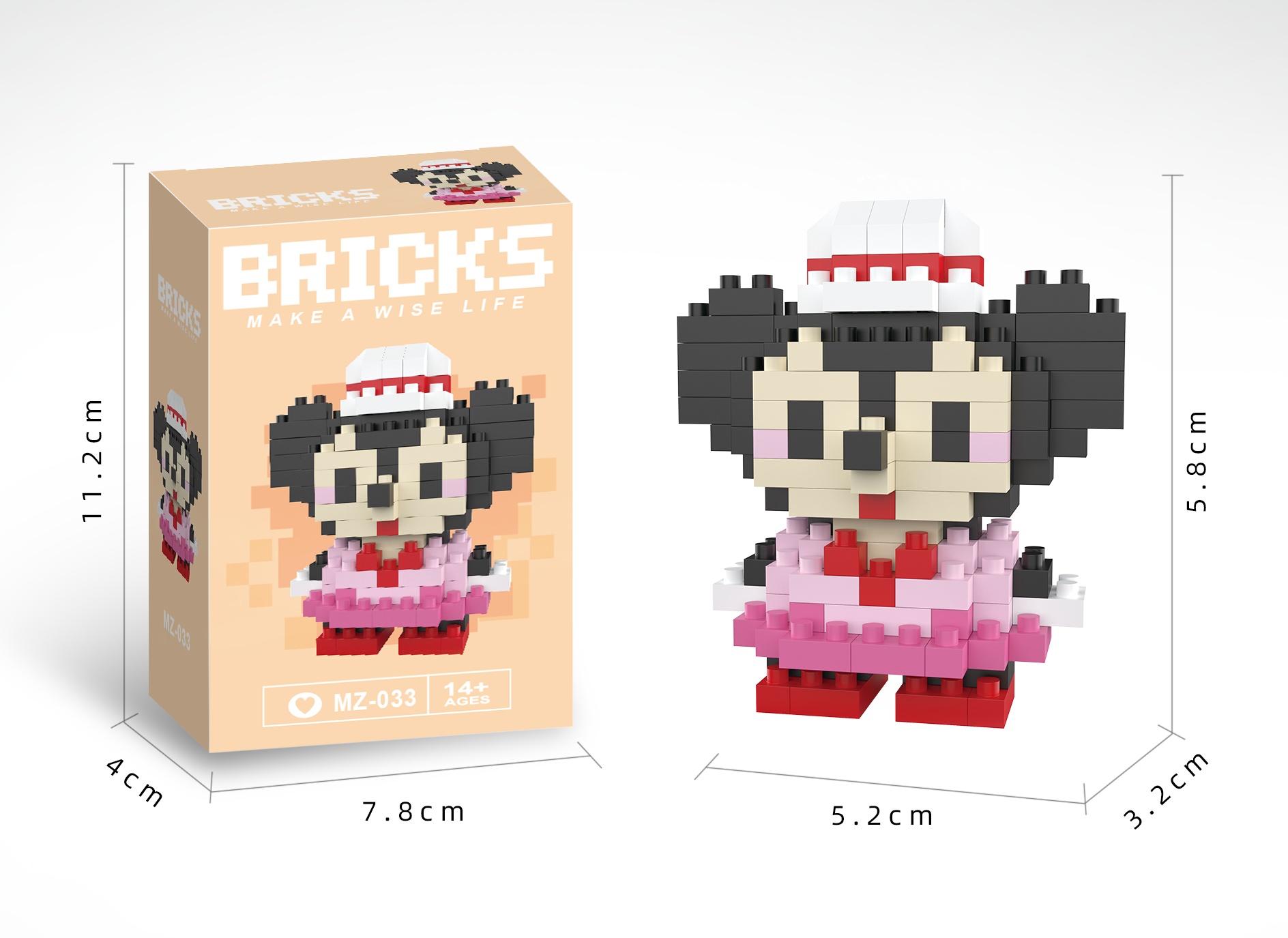 Building Blocks: 141 PCS Of Small Figurines