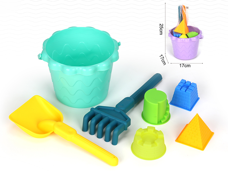 7PCS Sand Bucket Set