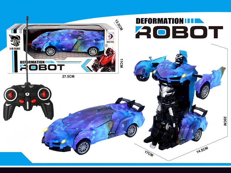 1:16 Remote Control One Key Transformation Car