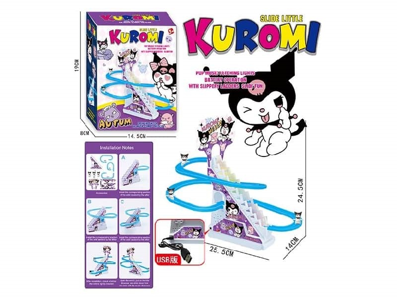Kuromi Climbing Stairs
