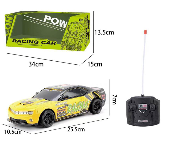 27Mhz 1:16 4-Channel Remote Control Sports Car With Lights(Included Batteries)