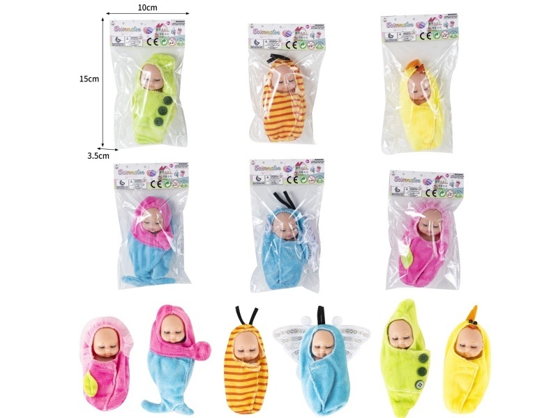 4-Inch Full-Body Sleeping Doll
