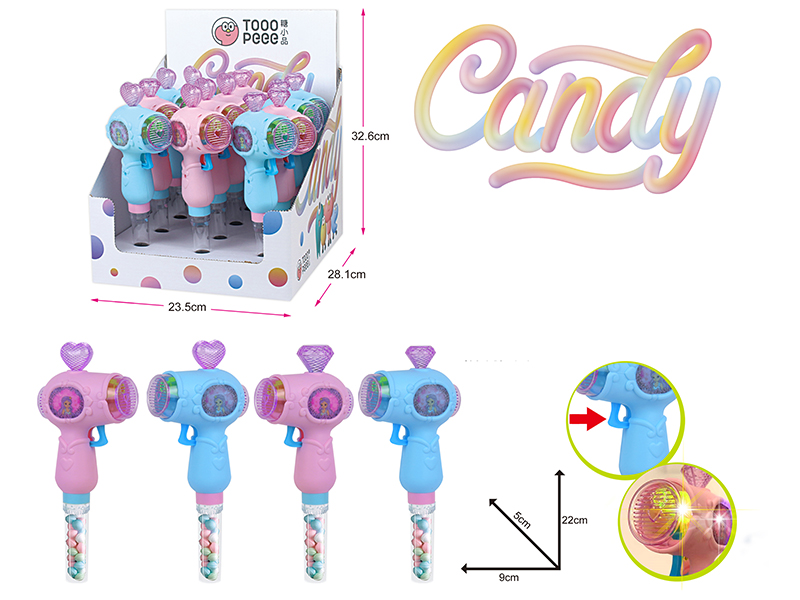 Princess Hair Dryer(With Lights) Candy Toys 12pcs