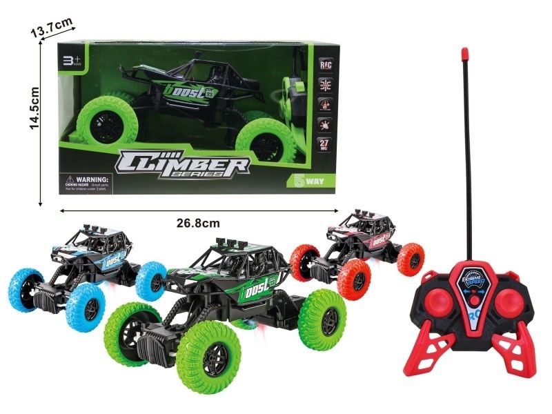 Four-Channel Light Climbing Remote Control Car In 3 Colors (Electricity Not Included)