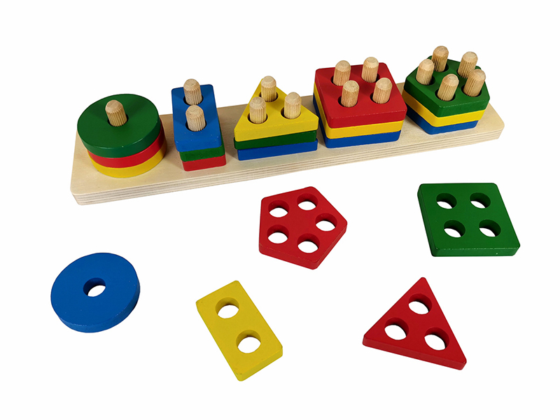 Wooden Shape Match Toys
