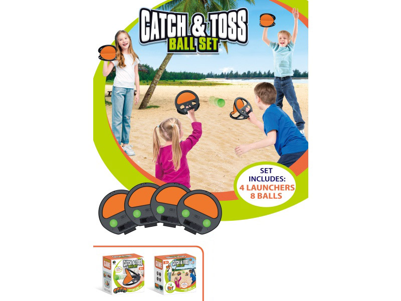 Hand-Grabbed Throw Catch (4 Strokes, 8 Balls)