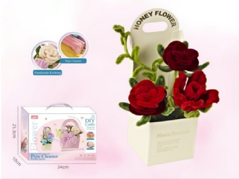 Flame Language Diy Twist Stick Gift Box Bouquet