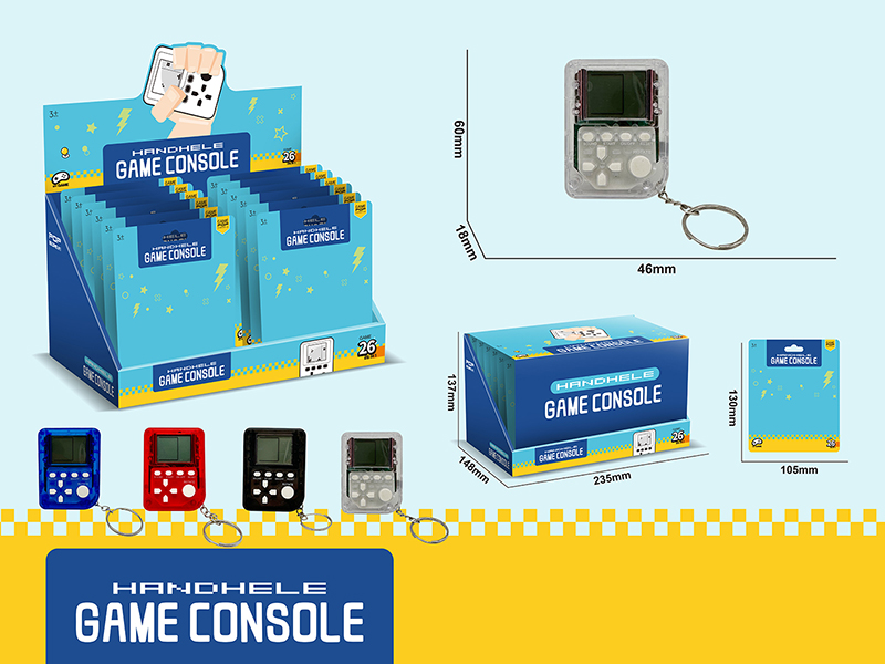 Mini Tetris Game Console 12PCS