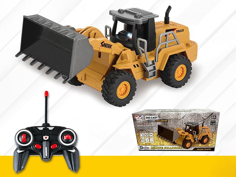 Remote Control Alloy Bulldozer