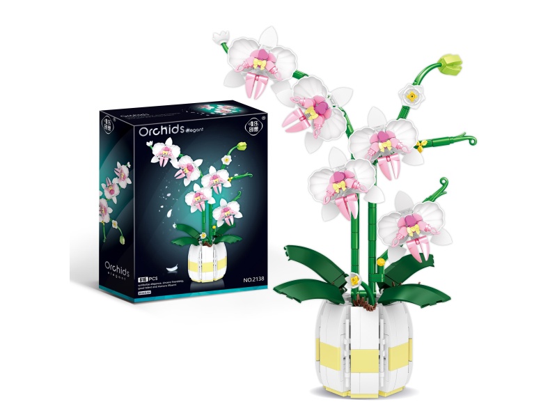 Orchids Building Blocks 616pcs
