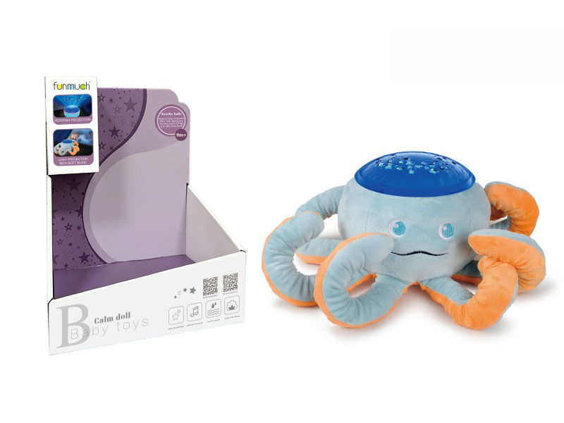 Plush Rotating Projection (Octopus)