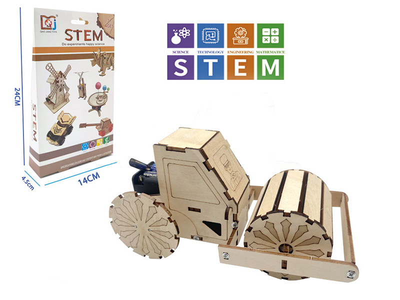 DIY Wooden Road Roller