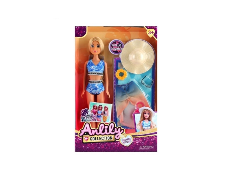 11.5-Inch Solid Doll (Brown Skin Color)