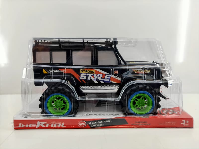 Friction Off-Road Police Car