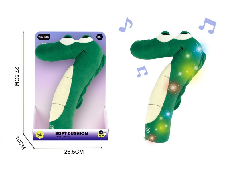 Number Plush Soothing Pillow - 7